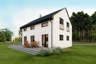 Bungalovy ustupují. Stavba patrového domu šetří stovky tisíc na základech i střeše